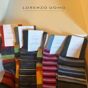 Lorenzo Uomo Socks (6 pairs) NWT